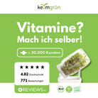 Rettich Bio - Keimsaat - Keimgrün